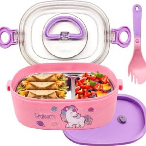 kids-lunch-box-unicorn-design-with-spoon-fork